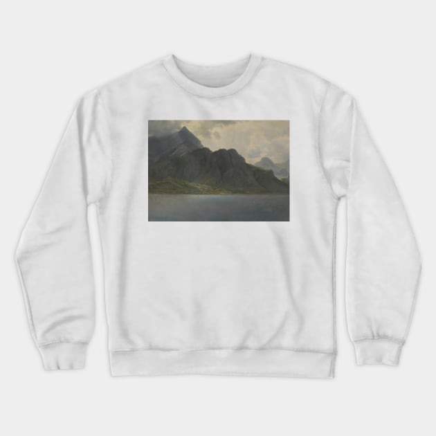 Untitled (Alaska) by Albert Bierstadt Crewneck Sweatshirt by Classic Art Stall